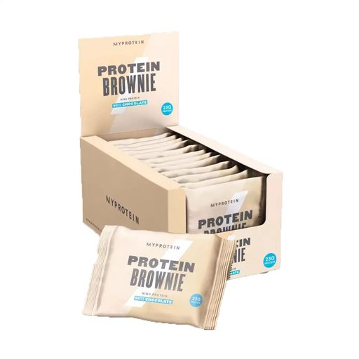 Протеиновый брауни Myprotein Protein Brownie Белый шоколад, 12*75 г