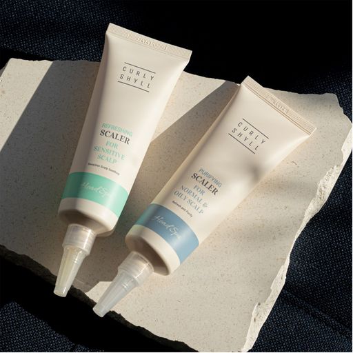 Очищающий пилинг для нормальной и жирной кожи головы CURLYSHYLL Purifying Scaler For Normal & Oil Scalp, 120 мл