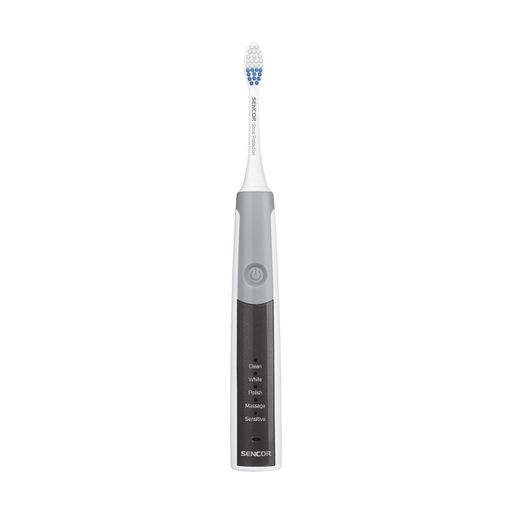 Зубна електрощітка Sencor Electric Sonic Toothbrush SOC 2201RS біло-сіра, 1 шт