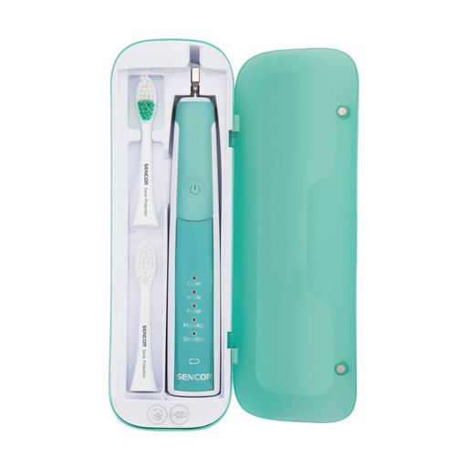 Зубна електрощітка Sencor Electric Sonic Toothbrush SOC 2202TQ блакитна, 1 шт
