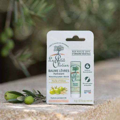 Зволожувальний бальзам-стік для губ Le Petit Olivier Body Care Range з оливковою олією, 4 г