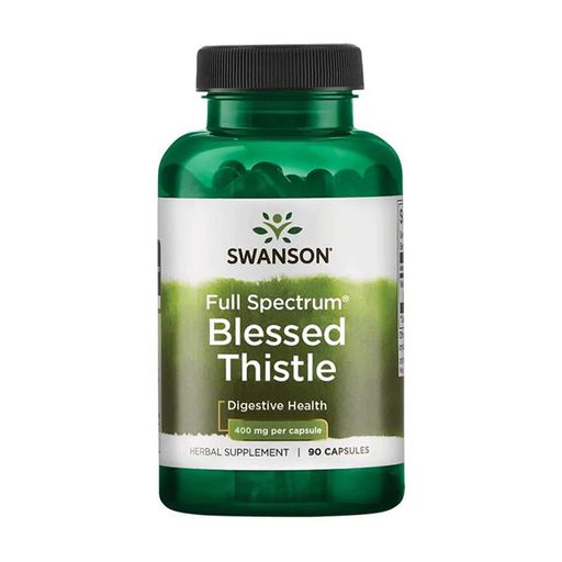 Розторопша благословенна Swanson Full Spectrum Blessed Thistle 400 мг, 90 капсул