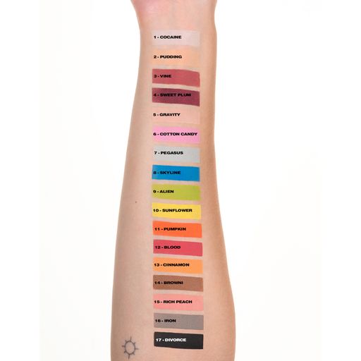 Матовые тени для век Miyo !OMG! Check Me Up Matte Eyeshadow, 1.3 г