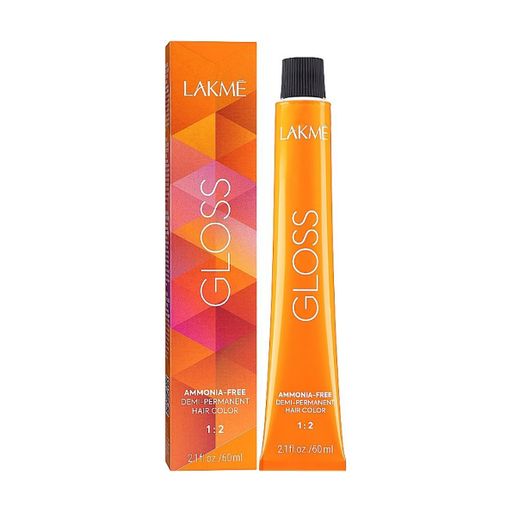 Уценка! Полуперманентная тонирующая крем-краска для волос Lakme Gloss Demi-Permanent Hair Color 6/40, 60 мл
