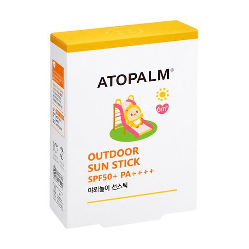 Детский солнцезащитный стик для лица и тела Atopalm Outdoor Sun Stick, SPF 50+ PA++++, 21 г