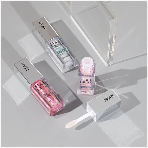 Охлаждающий блеск для губ Hean Fullness Hemp Menthol Lip Gloss для увеличения объема, 4.5 мл