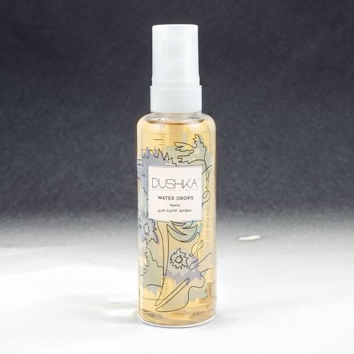 Тоник для лица Dushka Water Drops для сухой кожи, 100 мл