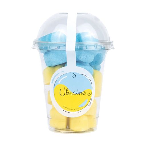 Бомбочки для ванны Dushka Ukraine Крошки бомби, в стакане, 300 г