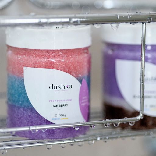 Скраб-жвачка для тела Dushka Ice Berry Body Scrub-Gum, 330 г