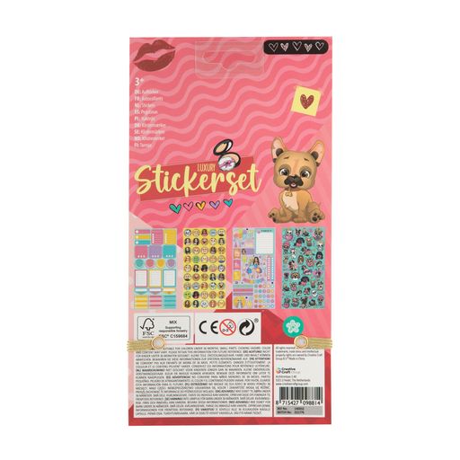 Набор наклеек Besties Stickerset, 20 листов, от 3 лет, 23*12*0.5 см (140032)