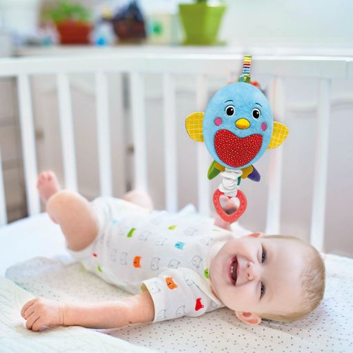 Детская музыкальная игрушка на кровать Clementoni Soft Bird, с рождения (17794)