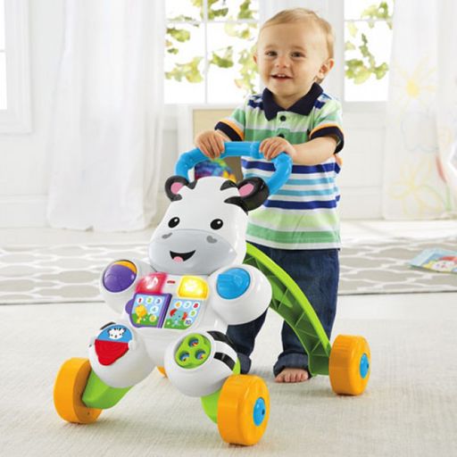 Интерактивные ходунки Fisher-Price Зебра, от 6 месяцев (DLD80)