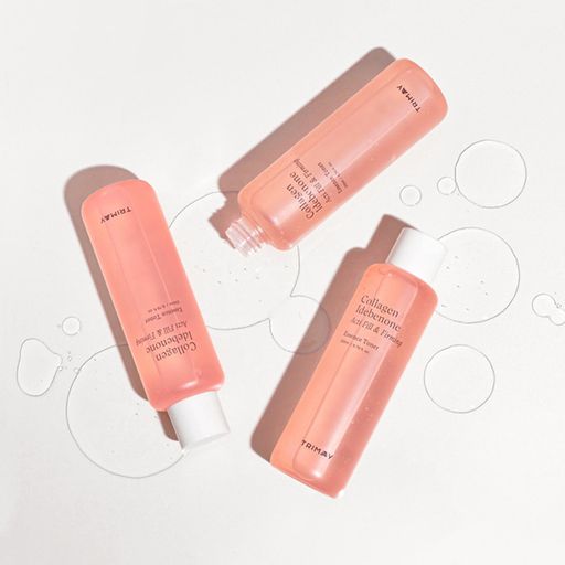 Укрепляющая тонер-эссенция для лица Trimay Collagen Idebenone Acti Fill & Firming Toner, 200 мл