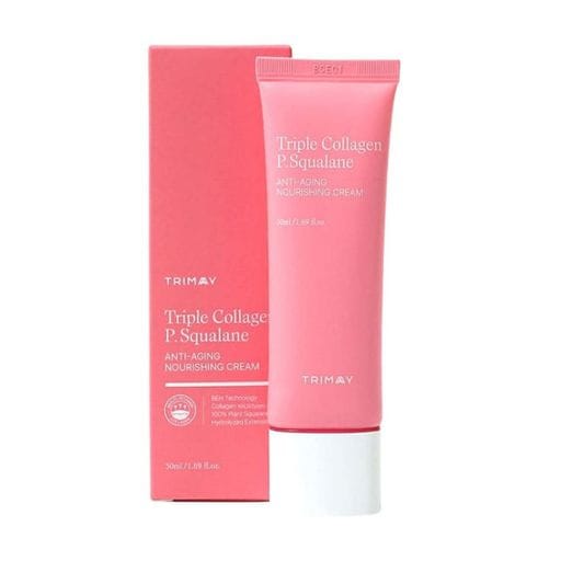 Питательный антивозрастной крем для лица Trimay Triple Collagen P.Squalane Anti-Aging Nourishing Cream, 50 мл