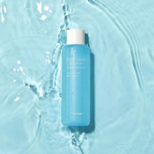Увлажняющий тонер-эссенция для лица Trimay Peptaluronic Edelweiss Hydra Lifting Toner с пептидами, 200 мл
