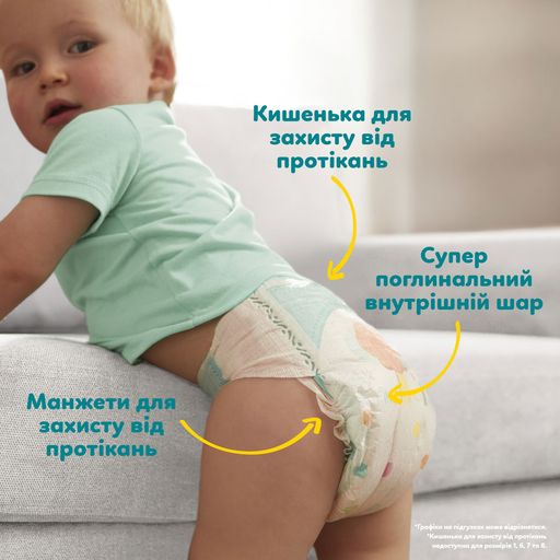 Подгузники Pampers Active Baby размер 6 (13-18 кг), 128 шт