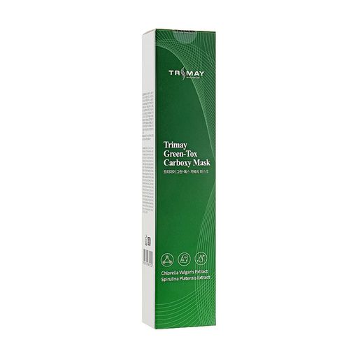 Детокс-маска для карбокситерапии лица и шеи Trimay Green-Tox Carboxy Mask, 1.79 г + 0.7 г + 25 мл