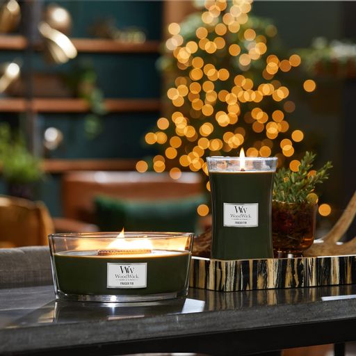 Ароматична свічка в склянці WoodWick Hourglass Candle Ellipse Frasier Fir, 453 г