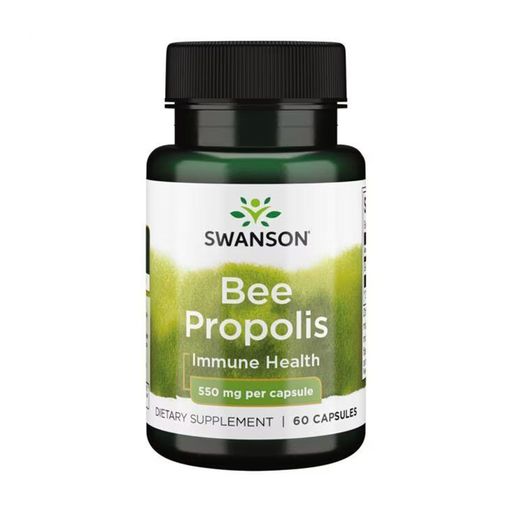 Пчелиный прополис Swanson Bee Propolis 550 мг, 60 капсул