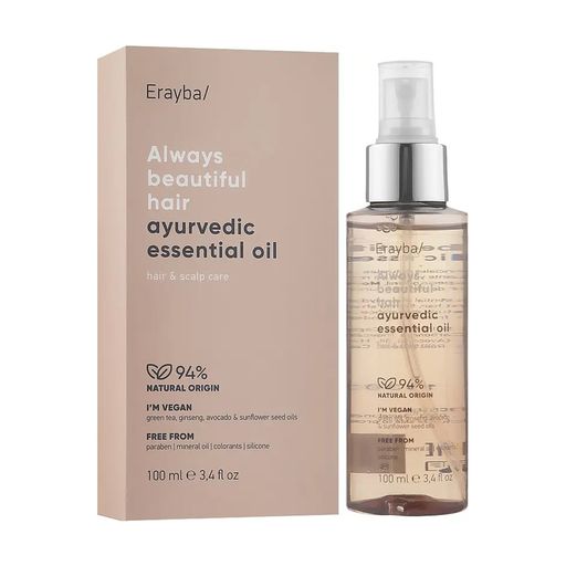 Масло для волос и кожи головы Erayba ABH Ayurvedic Essential Oil, 100 ...