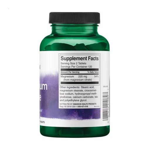 Цитрат магния Swanson Magnesium Citrate, 240 таблеток