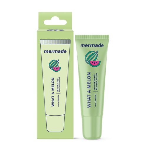 Увлажняющий бальзам для губ Mermade What a Melon SPF 6, 10 г