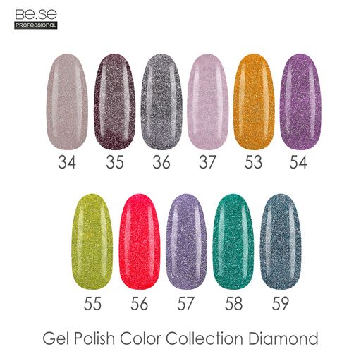 Уцінка! Гель-лак для нігтів Be.Se Professional Gel Polish Diamond 56, 10 г