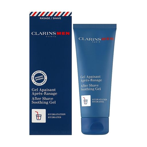 Чоловічий заспокійливий гель після гоління Clarins Men After Shave Soothing Gel, 75 мл