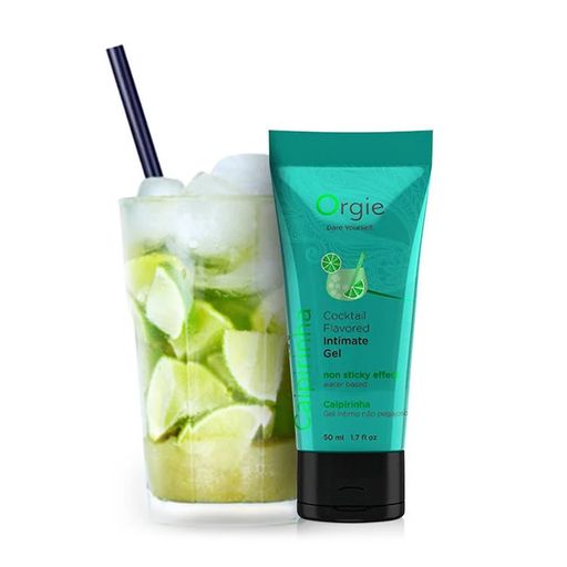 Съедобный лубрикант Orgie Lube Tube Cocktail Кайпиринья, на водной основе