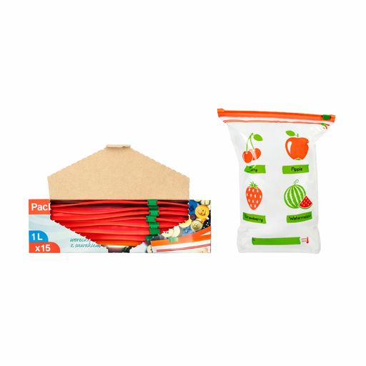 Пакеты с замком-застежкой Paclan, 3 л, 10 шт