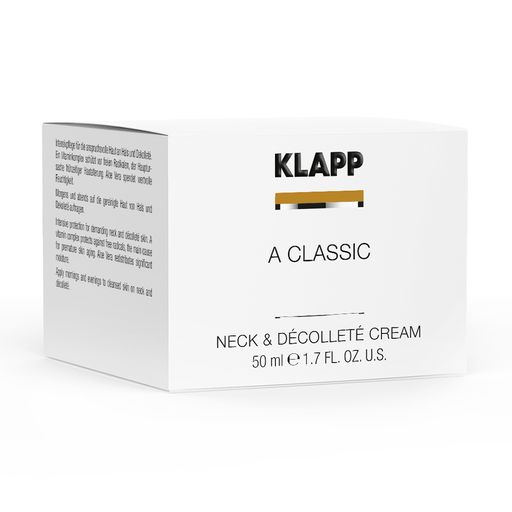 Крем для шиї та декольте Klapp A Classic Neck & Decollete Cream, 50 мл