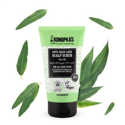 Скраб для шкіри голови Dr. Konopka's N 129 Anti-Hair Loss Scalp Scrub, 150 мл
