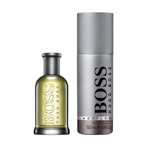 Парфюмированный набор Hugo Boss Boss Bottled мужской (дезодорант-спрей, 150 мл + туалетная вода, 50 мл)