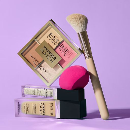 Палетка для контуринга лица Eveline Cosmetics Wonder Match Face Contouring Palette, 10 г