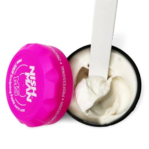Чоловіча матова паста для укладання волосся Nishman Hair Sculpting Fibre Paste Matte Look M5, 100 мл