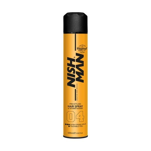 Мужской спрей для укладки волос Nishman 04 Extra Strong Hold Hair Spray ...
