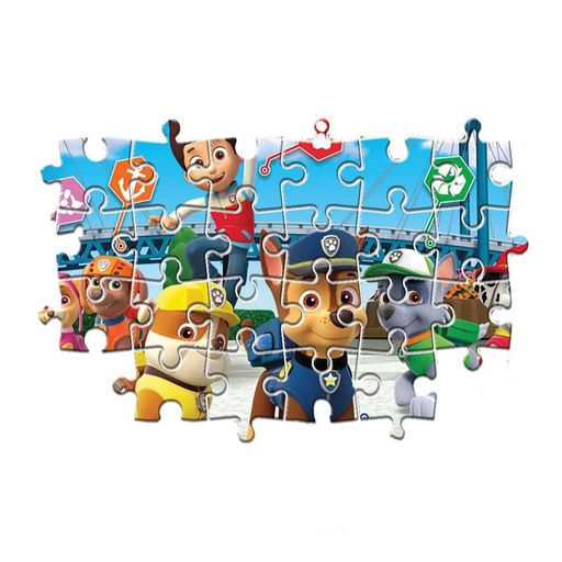Пазл Clementoni серии Maxi Nickelodeon Paw Patrol, 62*42 см, от 3 лет, 24 элемента (24049)