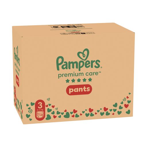 Подгузники-трусики Pampers Premium Care Pants Midi размер 3 (6-11 кг), 144 шт