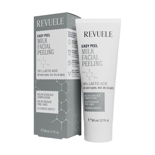 Молочный пилинг для лица Revuele Easy Peel Milk Facial Peeling, 80 мл