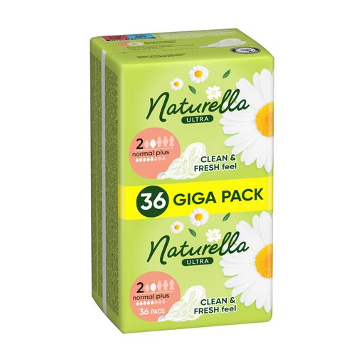 Гігієнічні прокладки NATURELLA Ultra Normal Plus розмір 2, 36 шт
