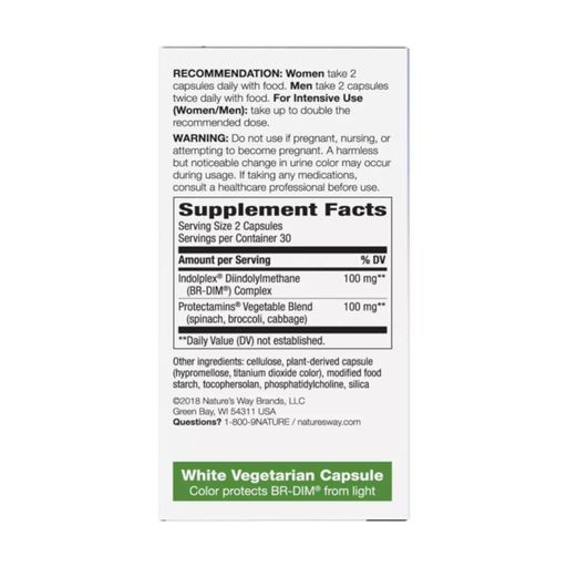 Метаболизм эстрогенов Nature's Way DIM-plus Estrogen Metabolism в капсулах