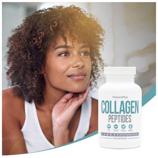 Коллагеновые пептиды NaturesPlus Collagen Peptides, 120 капсул