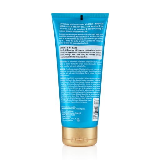 Гель для душу Argan+ Moroccan Argan Oil Super Creamy Body Wash, 200 мл