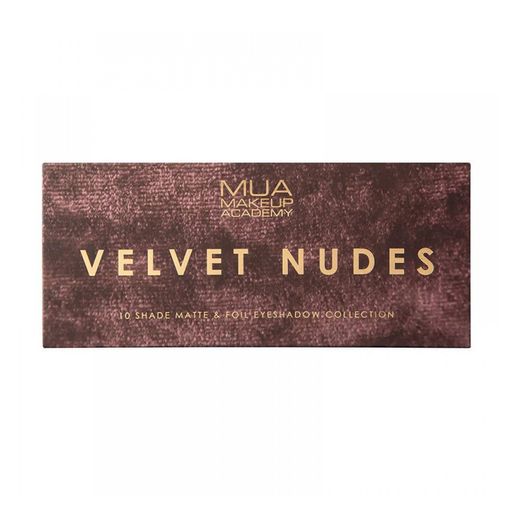 Палетка теней для век Make Up Academy 10 Shade Eyeshadow Palette, Velvet Nudes, 11 г