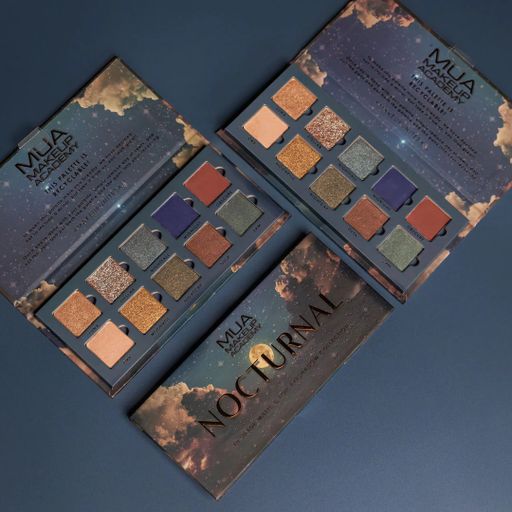 Палетка теней для век Make Up Academy 10 Shade Eyeshadow Palette, Nocturnal, 11 г