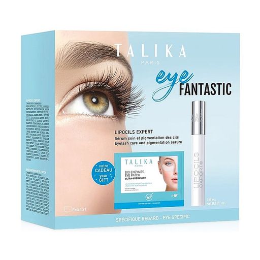 Набір для шкіри навколо очей Talika Eye Fantastic (сироватка для вій, 3.8 мл + біоензимний патч, 1 пара)