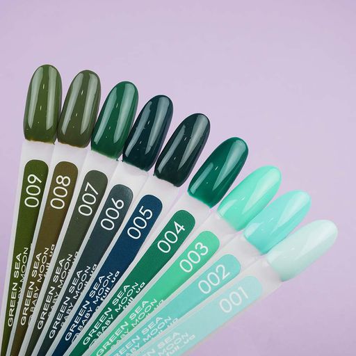 Гель-лак для ногтей Baby Moon Full Baby Green Sea Gel Polish, 6 мл