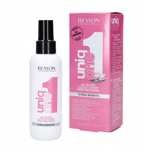 Маска-спрей для волос Revlon Professional Uniq One Lotus Flower Hair Treatment, 150 мл