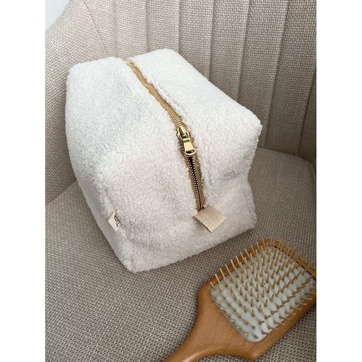 Косметичка Miso Your Favourite Bag Teddy біла, велика, 27*18*16 см (T001-4)