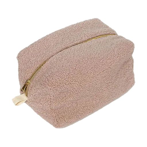 Косметичка Miso Your Favourite Bag Teddy пудрова, велика, 27*18*16 см (T001-7)